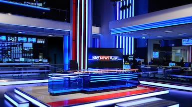 Sky News Arabia. Photo: SNA
