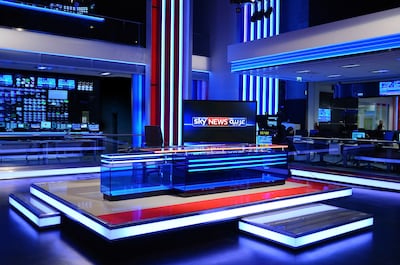 Sky News Arabia. Photo: SNA