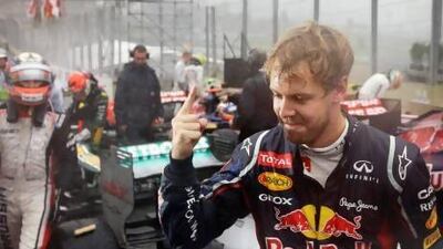 Sebastian Vettel has shown relentless determination and unmovable belief. Ricardo Mazalan / AP Photo