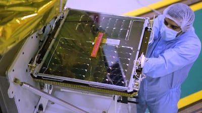 DMSat-1 will help create a database of air pollutant sources in the UAE, including levels of dust. Mbrsc