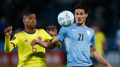 October 7, 2021. Uruguay 0 Colombia 0: Luis Suarez put a glorious chance wide of the target and had a goal disallowed for offside in the first half as Uruguay were held to their third goalless draw of the campaign. AFP