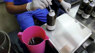 Essential oils are brought in from around the world including Turkey, Bulgaria and Saudi Arabia.