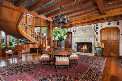 'You can’t have a house like this and make it Americana,' Hilfiger told 'Architectural Digest' in 2017. Courtesy Sotheby's International Realty