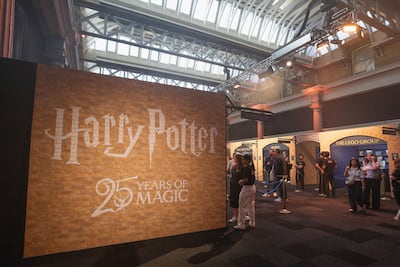 Harry Potter fans took part in a variety of experiences at Old Billingsgate in London for Back to Hogwarts Day. Getty Images
