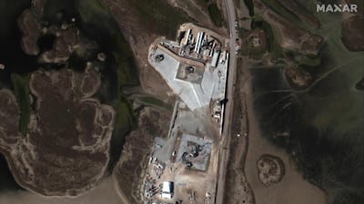 Overview of SpaceX launch facilities in Boca Chica, Texas, U.S. December 10, 2020. Reuters