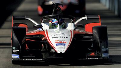 Team Venturi Racing's Brazilian driver Felipe Massa during practice at the Diriyah E-Prix. Getty