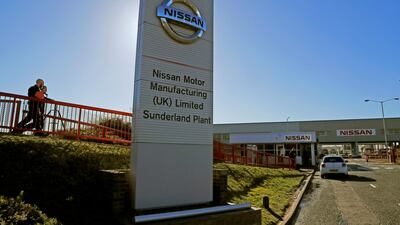 Japanese car maker Nissan confirmed it will maintain its operations in Britain in the wake of the post-Brexit trade deal between the country and the European Union. AP.