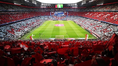 A packed Allianz Arena before the match. Getty Images