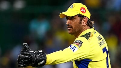 Chennai Super Kings captain Mahendra Singh Dhoni. AFP