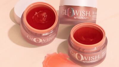 Huda Beauty GloWish Blur Jam Silicone-Free Smoothing Primer. This mattifying, breathable primer goes on smoothly to blue pores and fine lines; Dh150 at Sephora. Photo: Huda Beauty