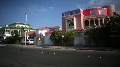 The Al Zaab neighborhood in Abu Dhabi. Sammy Dallal / The National