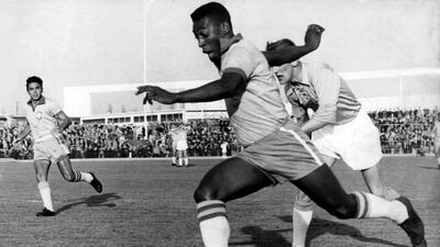 10) Pele (Brazil) 77 goals in 92 games. Ratio: 0.84.
