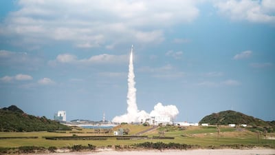 KhalifaSat launches successfully into orbit on Monday. Courtesy Dubai Media Office