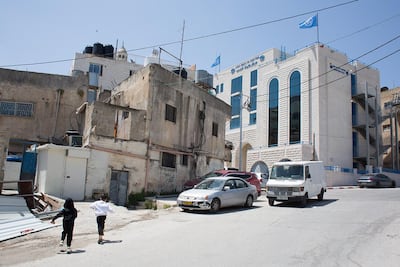 The Aida School and Health Centre for Palestinian refugees in the West Bank was funded by the Saudi Fund for Development. Louise Wateridge / Unrwa