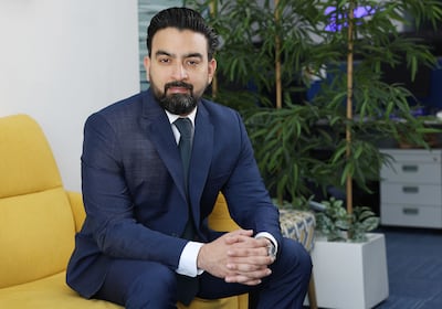 Haider Hussain, partner at immigration services company Fragomen, says the golden visa has made it more attractive to invest in property and the economy. Chris Whiteoak / The National