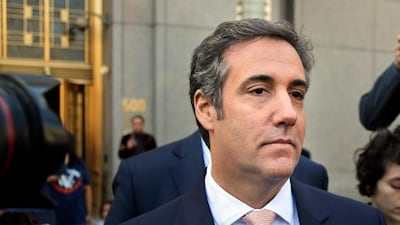 President Donald Trump revealed in his financial disclosure on Wednesday that he reimbursed personal attorney Michael Cohen, above, as much as $250,000 for unspecified “expenses”. AP Photo/Seth Wenig