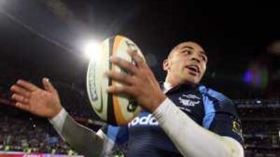 Bryan Habana, played for South African club side the Bulls. AP
