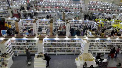 Publishers from 51 countries are participating in the 53rd edition of the Cairo International Book Fair. AP