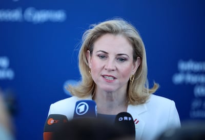 Austria's Foreign Minister, Beate Meinl-Reisinger. Reuters