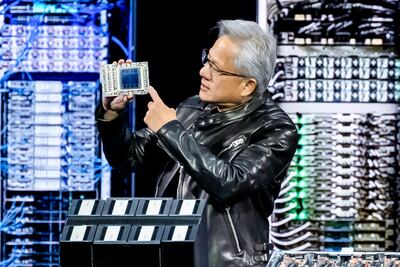 Jensen Huang said Nvidia will help General Motors to develop self-driving vehicles and work with the telecoms industry on new 6G networks. Bloomberg