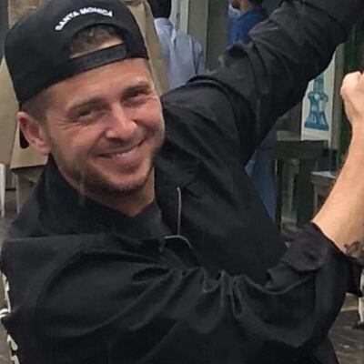 A very close-up look at Ryan Tedder at Ravi, Satwa, Dubai. Instagram / Ryan Tedder