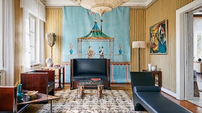 The property was originally built in the 1920s by architect Walter Baedeker for shipping magnate Herrmann Witte. Courtesy Engel & Völkers / Mark Seelen