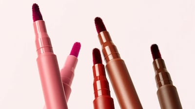 12-hour wear lip stains by Huda Beauty are available in eight shades. Photo: Huda Beauty