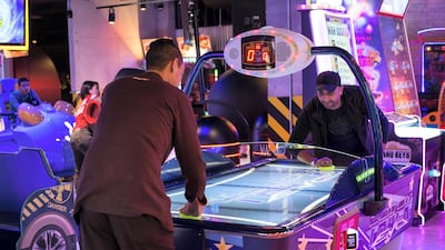 Win tickets and then prizes at Levels gaming. Leslie Pableo / The National