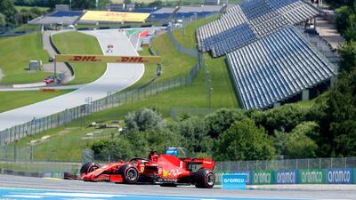 Ferrari driver Sebastian Vettel. AP
