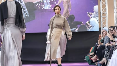 A look by Imen Bousnina, Austria. Photo: Antonie Robertson / The National