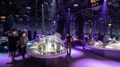 This exhibition on Japanese innovation is not solely about high-end technology; instead, it has drawn inspiration from both nature and traditional culture. Explore modern Japan and its future through series of cute, elaborate miniatures (mitate) using day-to-day objects at the Japan pavilion, Expo2020 Dubai. Ruel Pableo for The National