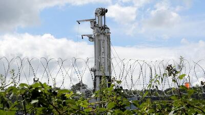 The Cuadrilla drilling site in Balcombe. Gareth Fuller / Reuters