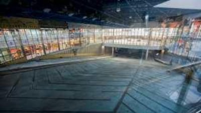 Snowdome languishes snowless and deserted this week, with no definite date for completion.