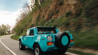 It was originally designed for military use (LM stands for Lamborghini Militaria)