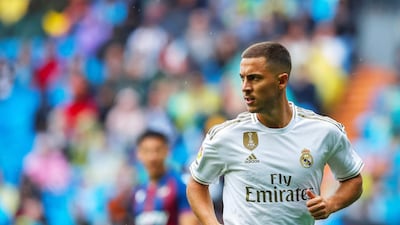 Real Madrid's Eden Hazard in action. EPA