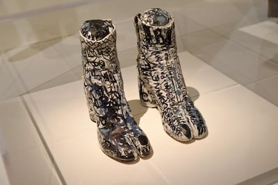 Shoes designed by Martin Margiela. Getty