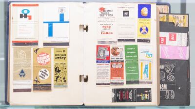 Installation view of Shinro Ohtake's work. Courtesy of Sharjah Art Foundation