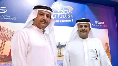 Above, Mustafa and Ilyas Galadari, executive co-chairmen Ilyas and Mustafa Galadari Group. Antonie Robertson / The National