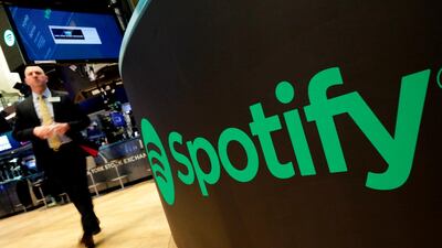 Earlier this month, Spotify said the number of its paying subscribers has hit 100 million for the first time, up 32 per cent on the year and almost twice the latest figures for Apple Music. AP