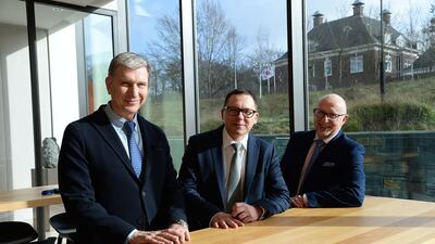 From left: National member for Italy and Eurojust vice-president Filippo Spiezia, national member for the Slovak Republic and Eurojust president Ladislav Hamran, and national member for Germany and Eurojust vice-president Klaus Meyer-Cabri. Eurojust