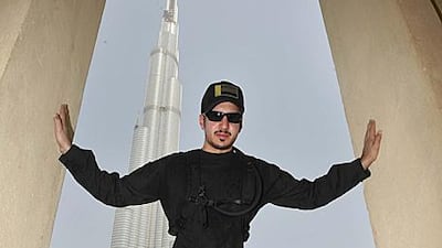 Jalal bin Thaneya plans to climb the steps inside the Burj Dubai to raise money for charity.