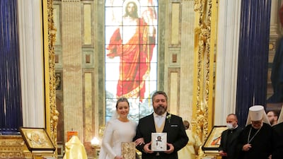 The couple moved to Russia three years ago, settling first in the Moscow suburbs before relocating to the city centre next to the Kremlin