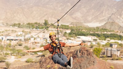 There's a zip-line in Hatta, too