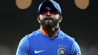 India were fined 80 per cent of their match fee for maintaining a slow over rate in Hamilton. Getty Images