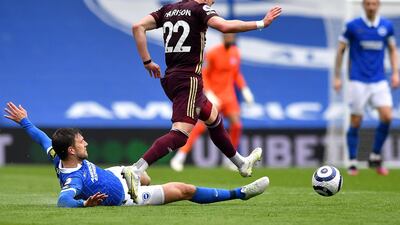 Joel Veltman - 6: Leeds rarely threatened down Brighton’s right-hand side as Veltman defended astutely alongside Ben White. Could have found the target but was forced to take a good chance on his weaker foot. Getty