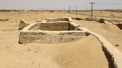 “It’s when the Abbasids established Baghdad as a crucible of Islamic civilisation and created new forms of material culture that were exported across the Indian Ocean and beyond – and that’s what we have here in Buraimi. Christopher Pike / The National