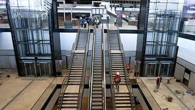 The terminal building of the Berlin Brandenburg Airport. The airport's opening will be delayed as its firefighting systems are not yet ready.Thomas Peter / Reuters