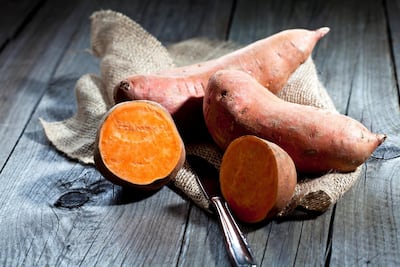 Sweet potatoes are a good source of vitamin A