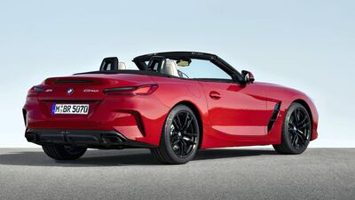 The launch shade of paintwork is known as 'frozen orange metallic'. BMW