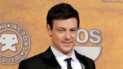 Cory Monteith backstage after the cast of 'Glee' won the award for Outstanding Performance by an Ensemble in a Comedy Series at the 16th Annual Screen Actors Guild Awards at Shrine Auditorium in January 2010. Paul Buck / EPA